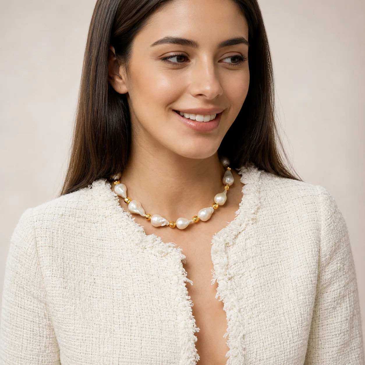baroque pearl necklaces