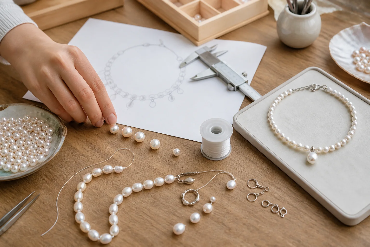 Custom Freshwater Pearl Jewelry: From Design Brief to Bulk Delivery