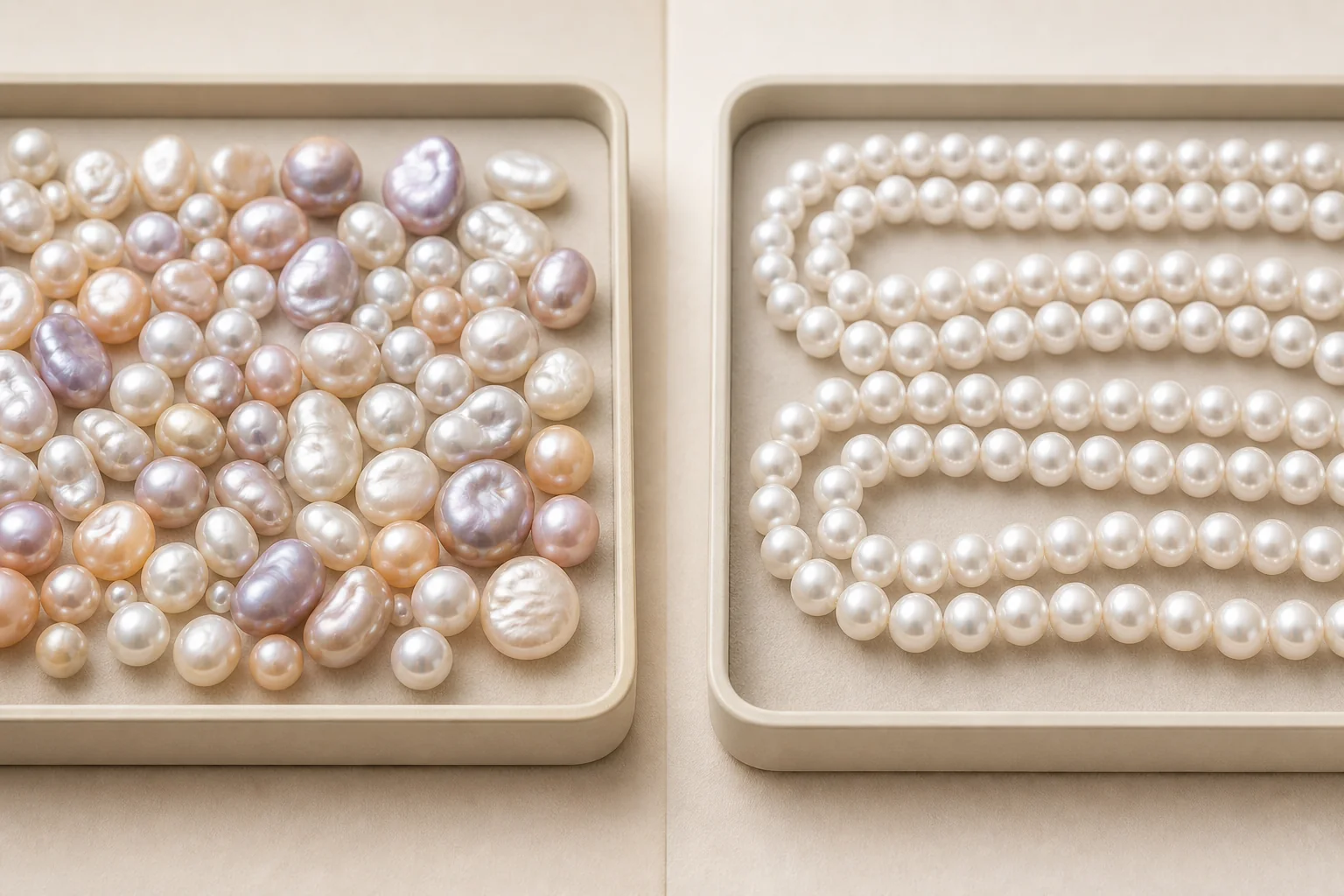 Freshwater vs. Saltwater Pearls: A Wholesale Buyer Comparison