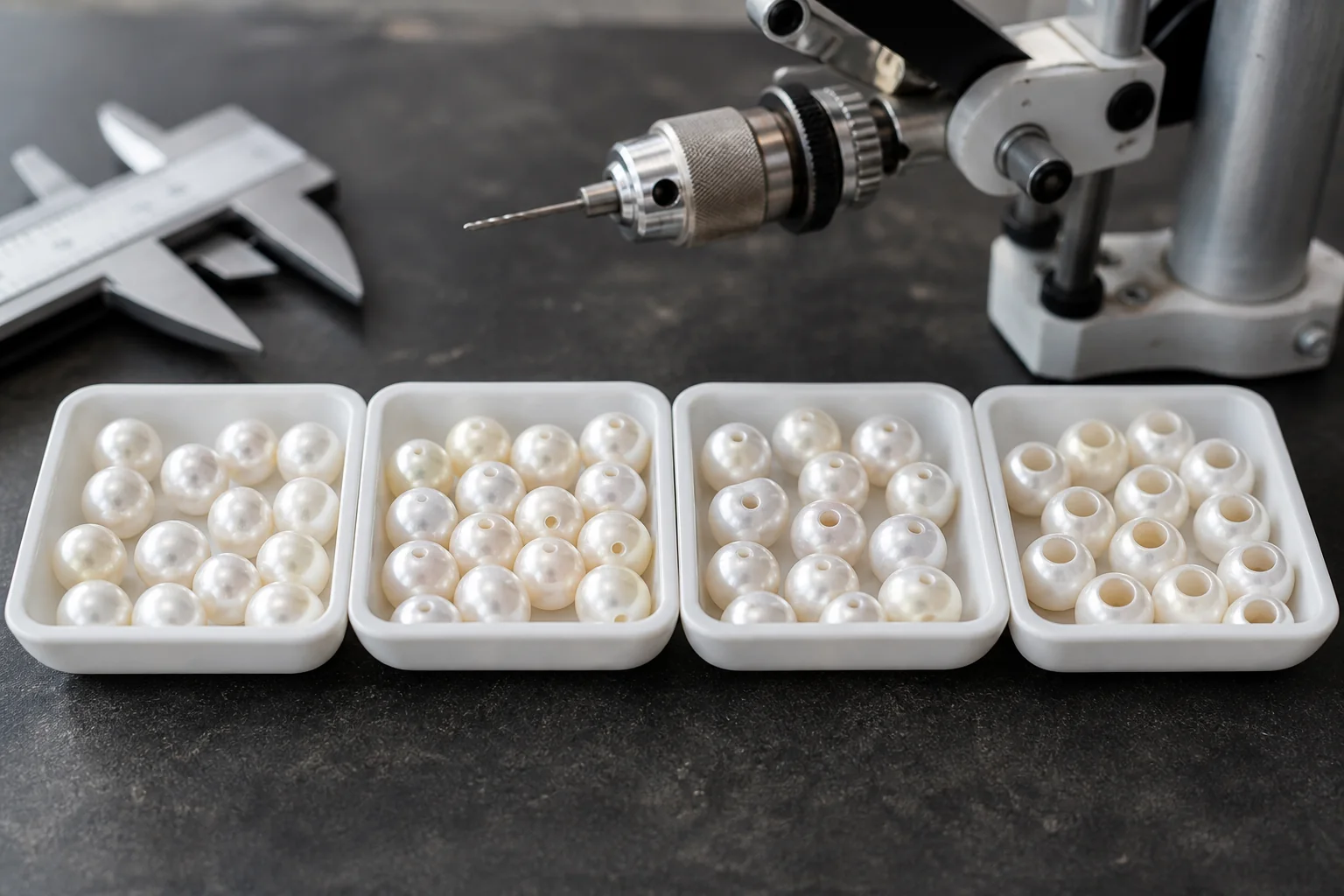 Freshwater Pearl Drilling and Hole Size Guide