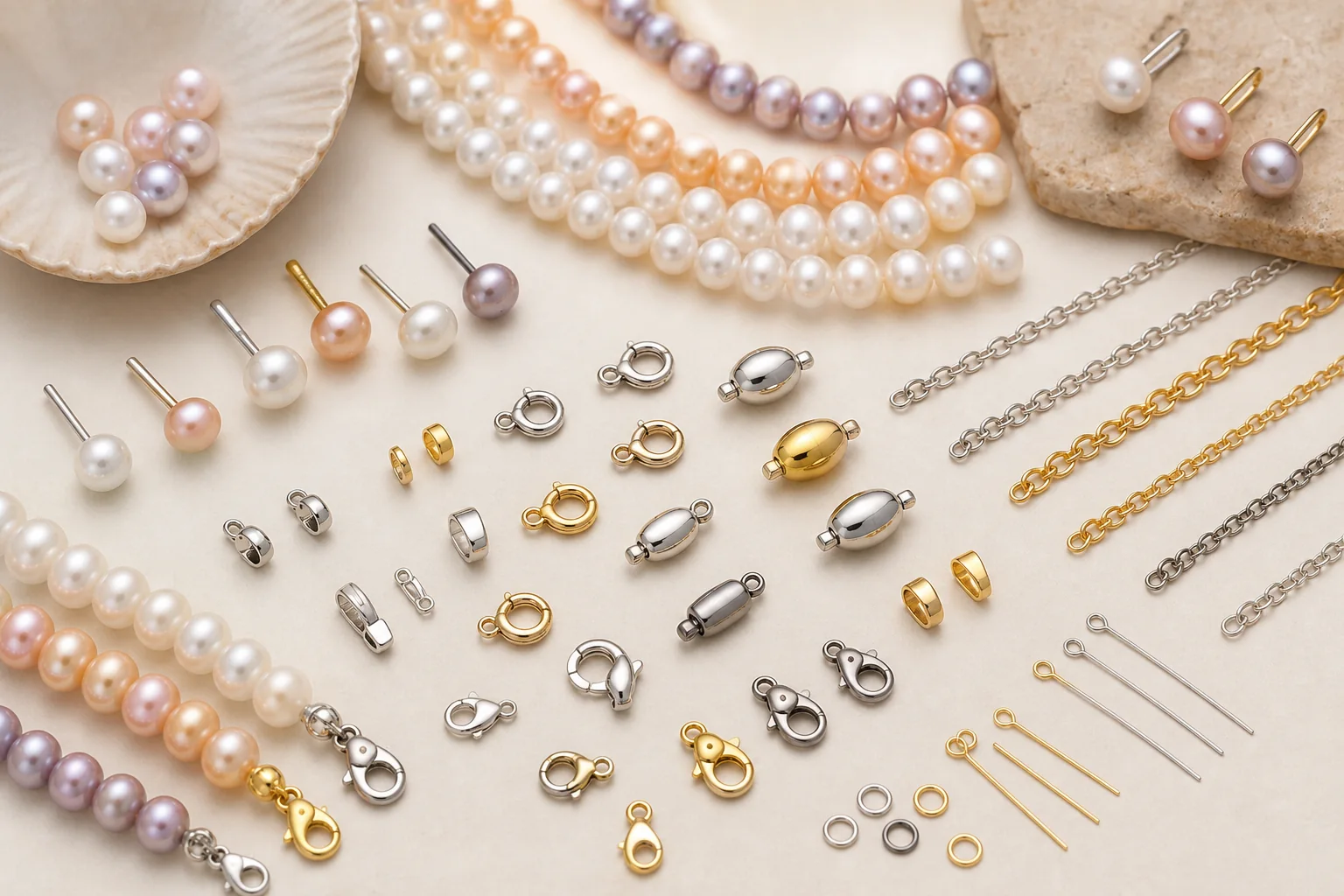 Pearl Jewelry Findings and Metals Guide for Brands