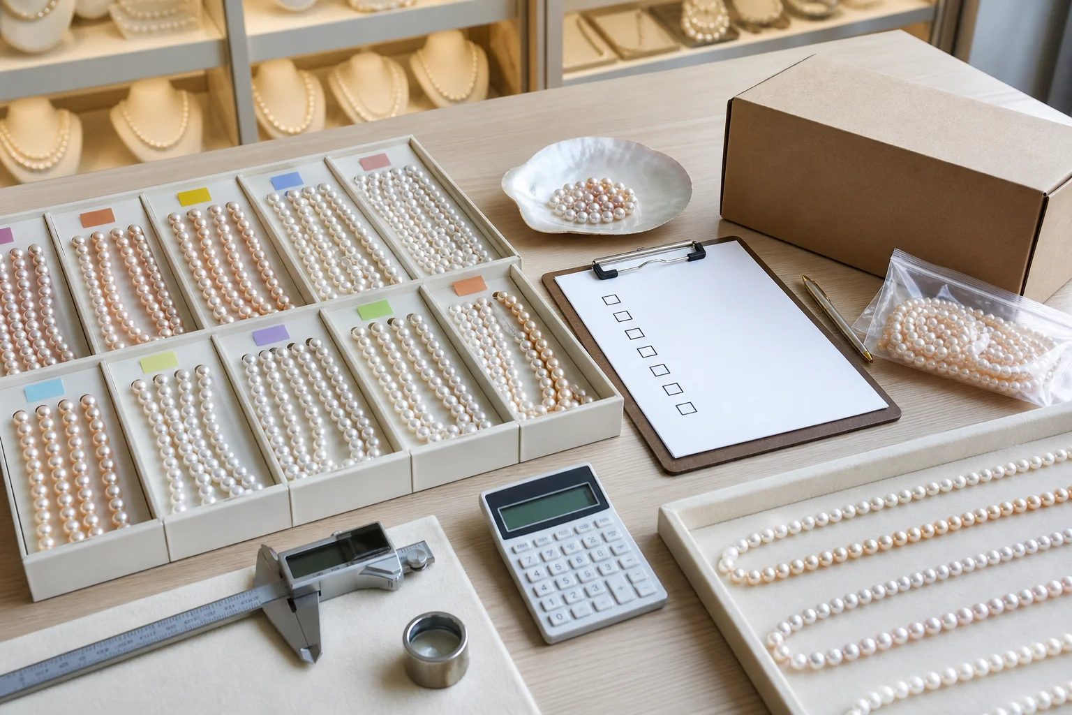 Freshwater Pearl Wholesale Sourcing Checklist: Samples, Quotes and QC