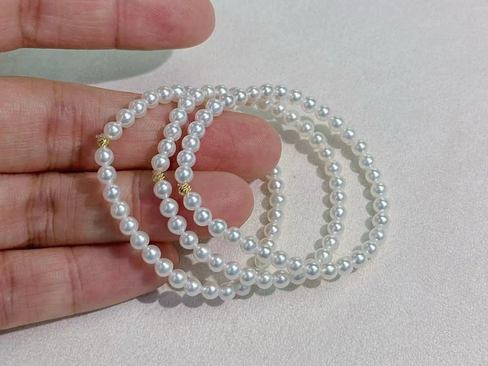kids pearl bracelets