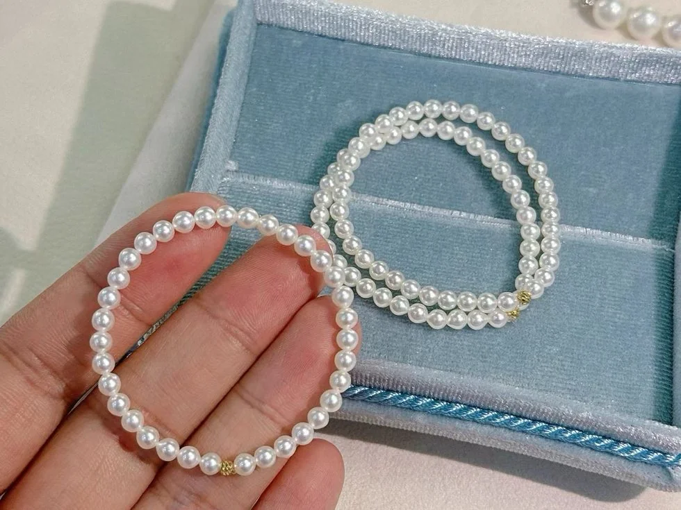 kids pearl bracelets